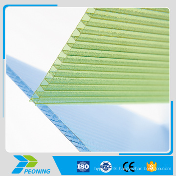 crystal polycarbonate hollow sheet